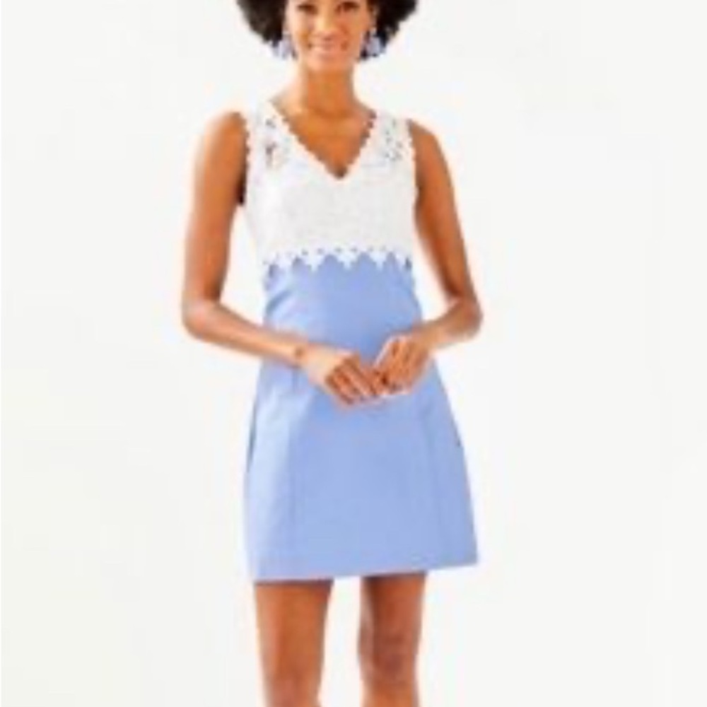 Lilly Pulitzer White Lace Dress